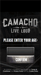 Mobile Screenshot of camachocigars.com